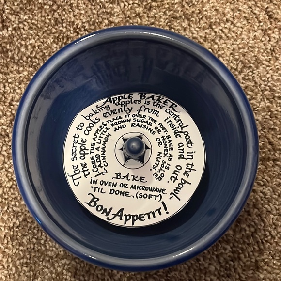 Handmade Apple Baker, Blue - Picture 1 of 3